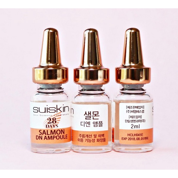 Serum trắng da Suiskin Salmon DN Ampoule Hàn Quốc (28 lọ)
