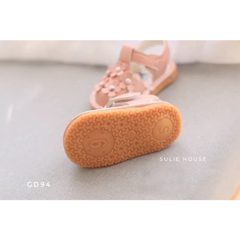 Sandal rọ hoa bé gái phát tiếng kêu - GD94