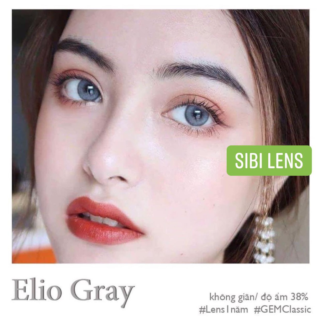 Lens Elio Gray - Lens Chuẩn Thái  - Cam Kết Chính Hãng