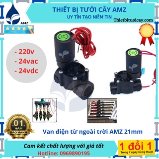 Van điện từ nhựa - ngoài trời AMZ phi 21mm - 220v/24av/24vdc