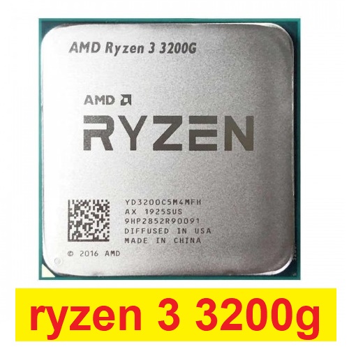 CPU AMD Ryzen 3 3200G 3.6GHz turbo up to 4.0GHz Radeon Vega 8, Socket AM4