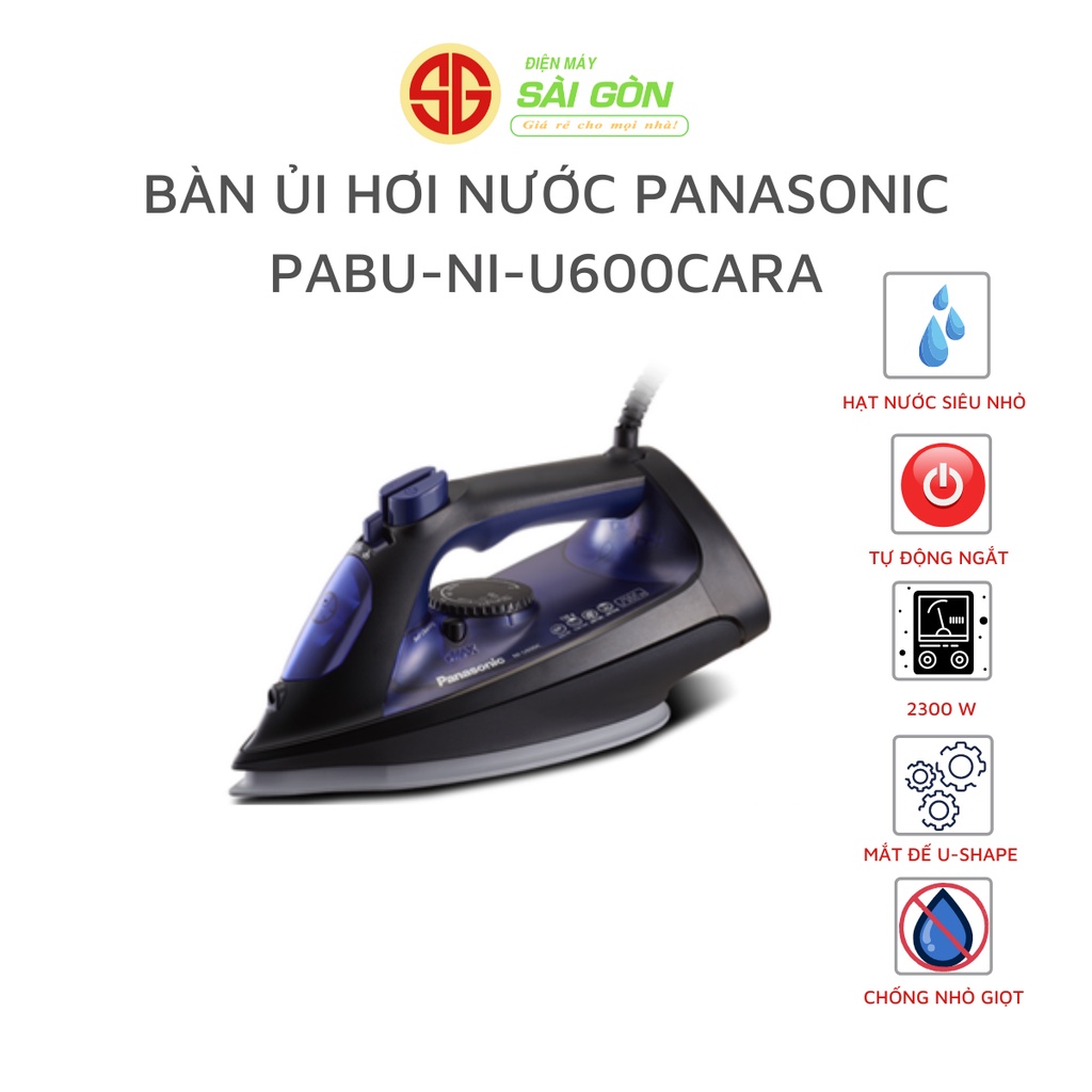 Bàn Ủi Hơi Nước Panasonic PABU-NI-U600CARA