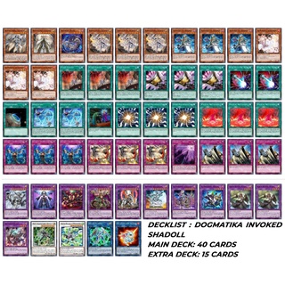 [BÀI YUGIOH][BÀI IN] DOGMATIKA SHADOLL INVOKED DECK META 2021.