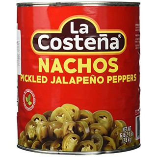 Ớt Lát Ngâm La Costena Pickled Jalapeno Nacho Slices 2.8kg