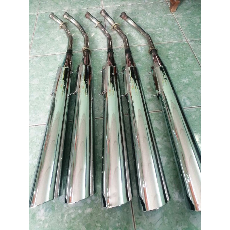 Pô xe máy dream. 1985. 2543 moc cam xăng cổ inox