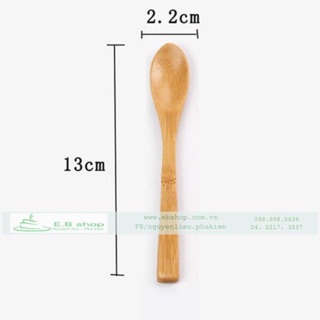 Muống tre nhỏ hình oval Muỗng trang trí