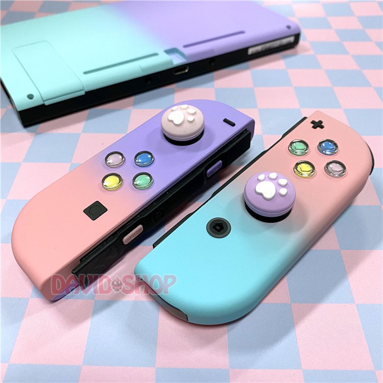 Nút trong suốt hình chìm trái tim cao cấp cho tay cầm Joy-Con - Nintendo Switch