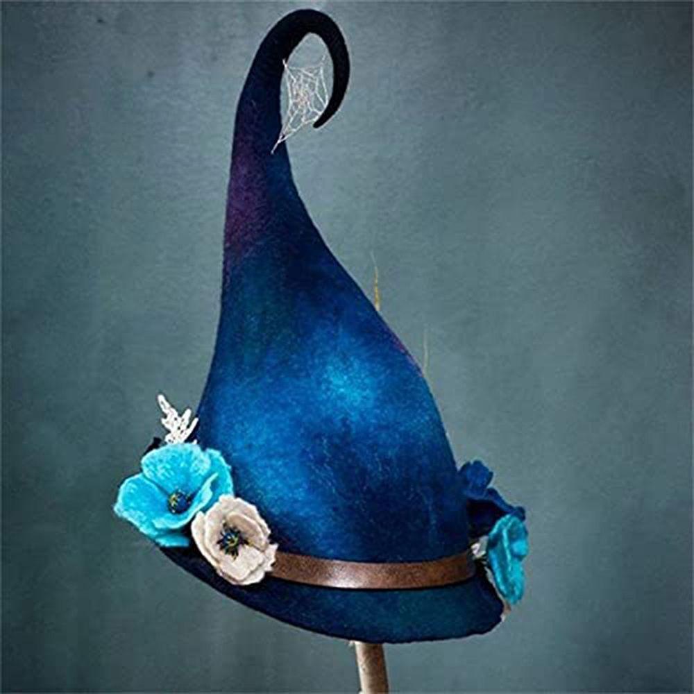 HS Mũ Phù Thủy Rộng Vành Hóa Trang Halloween