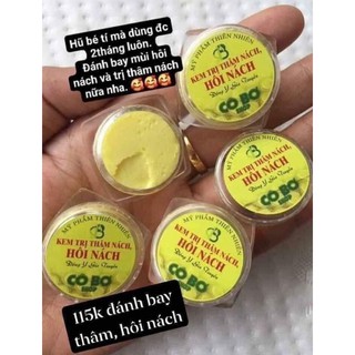  Combo 5 lọ kem Cô Bơ khử thâm , hôi nách