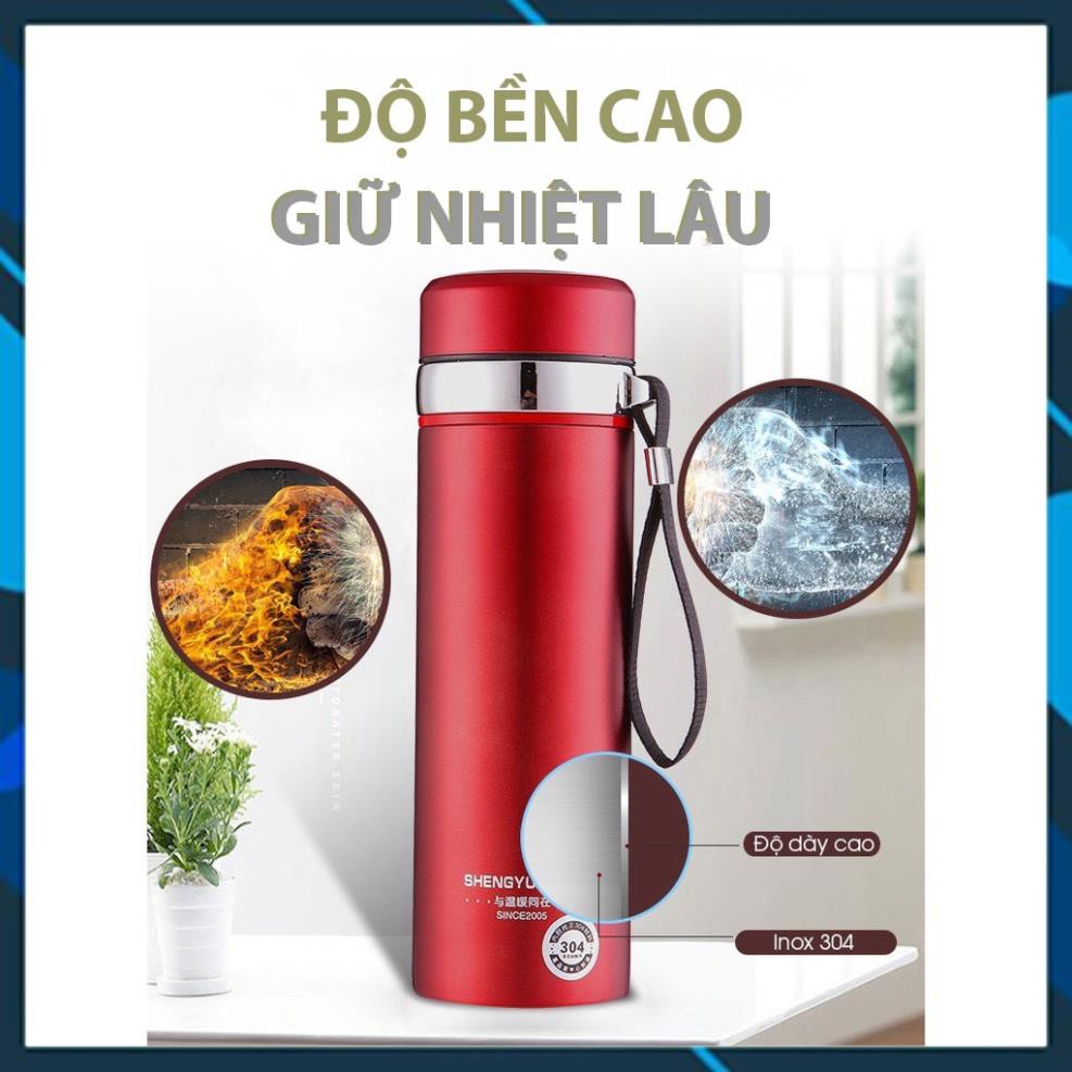 BÌNH GIỮ NHIỆT INOX SUS 304 CAO CẤP DUNG TÍCH  LỚN 800 ML - 1000 ML - HV Store
