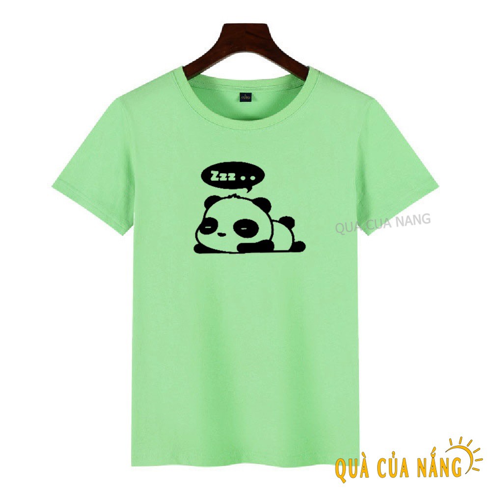 Áo Thun Nữ In Hình Panda Zzz.. Phong Cách AT-083 | BigBuy360 - bigbuy360.vn