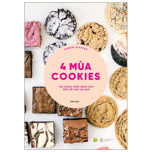 Sách 4 Mùa Cookies - 100 Công Thức Bánh Quy Siêu Dễ Làm Tại Nhà