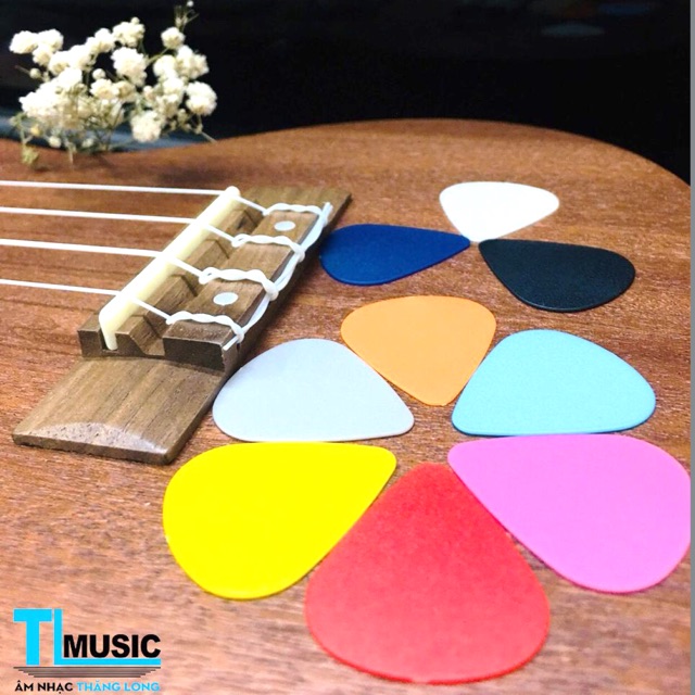 Combo 3 pick gảy (móng gảy) guitar-ukulee 0,51MM