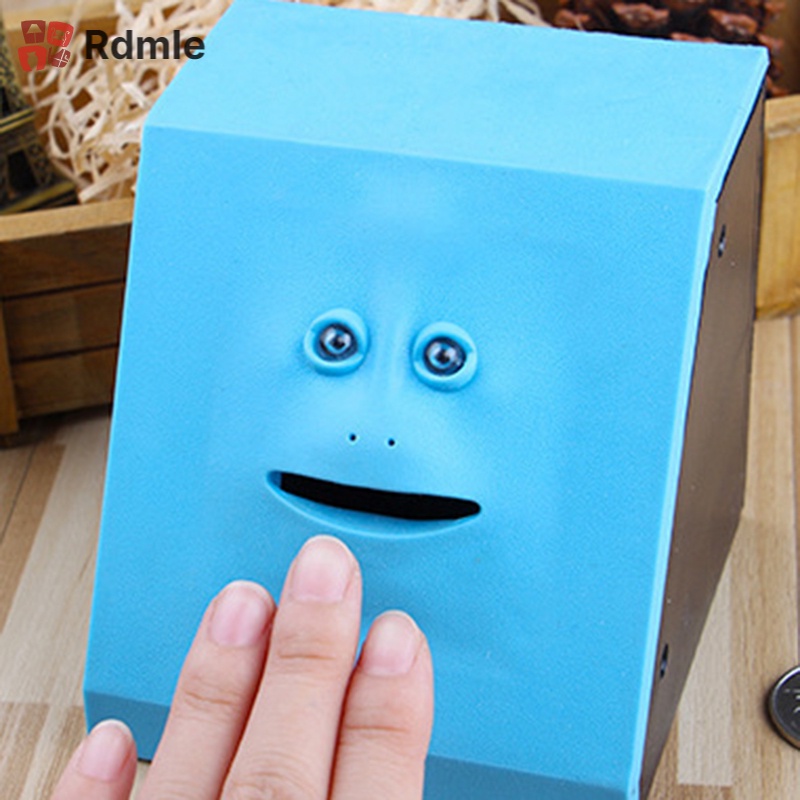 Đồ Chơi Tiết Kiệm Tiền Xu Hình Khuôn Mặt Vui Nhộn