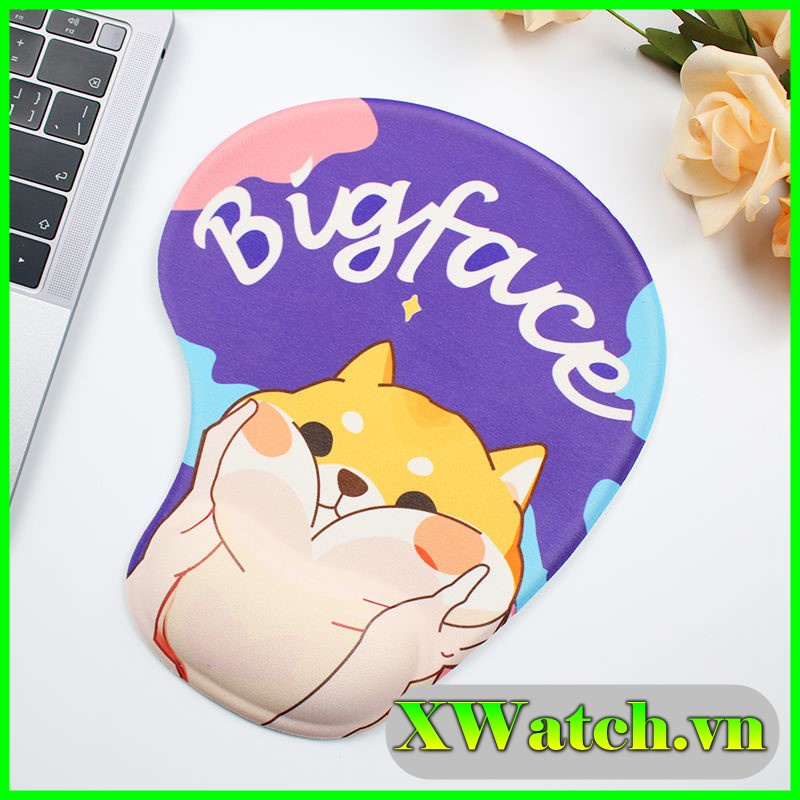 Lót chuột hình chú chó Shiba dễ thương