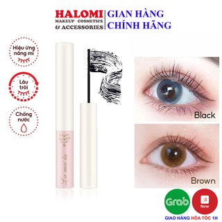 Mascara Siêu Mảnh Tơi Mi Lameila Skinny Microcara Vỏ Hồng Màu Đen