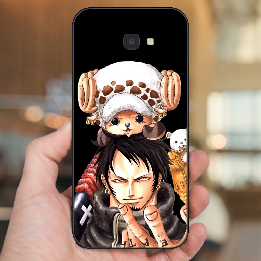 Ốp lưng Samsung J4 Plus viền đen in hình Law One Piece
