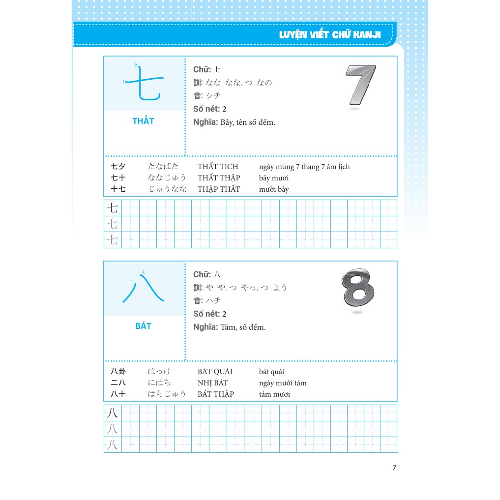 Sách - Luyện viết chữ KANJI