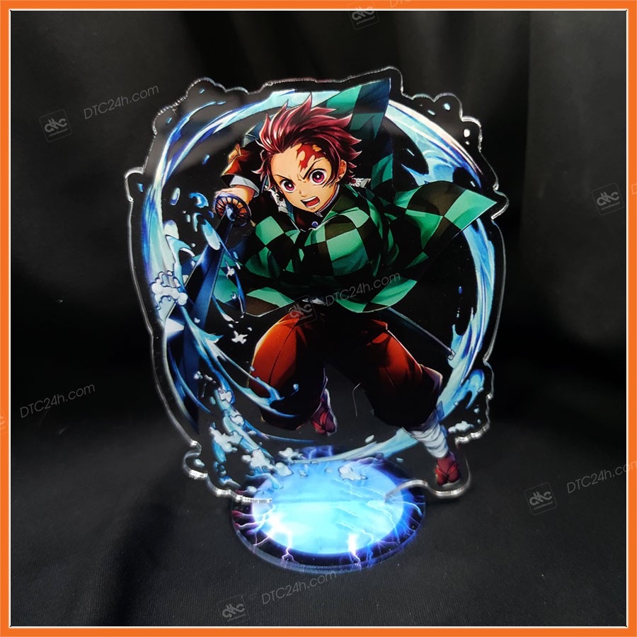 [Thanh Gươm Diệt Quỷ] Standee mica KIMETSU NO YAIBA (Có đèn) - Tượng mô hình các nhân vật