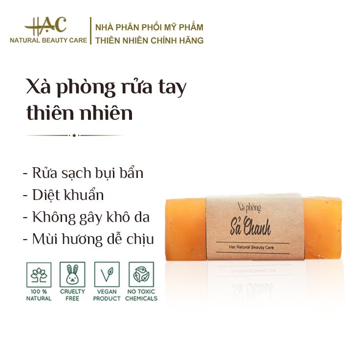 Xà phòng rửa tay thiên nhiên, rửa sạch bụi bẩn, diệt khuẩn hiệu quả, không gây khô da, hương thơm dễ chịu - XP Sinh Dược
