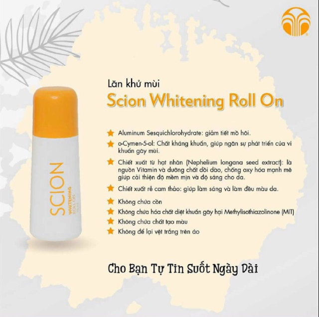  LĂN SCION PURE WHITE ROLL ON