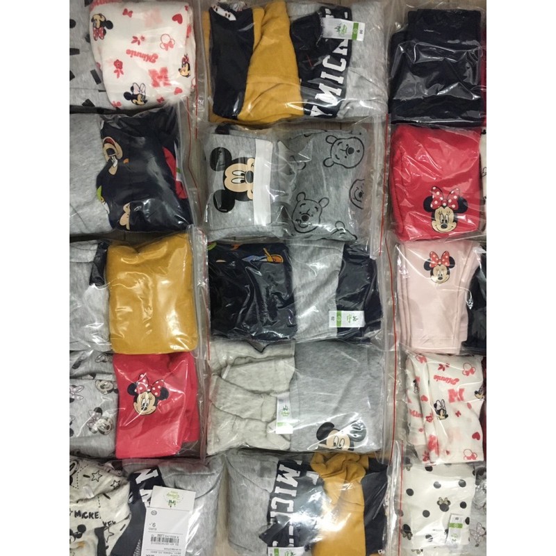 Set 2 quần nỉ Disney cho bé gái