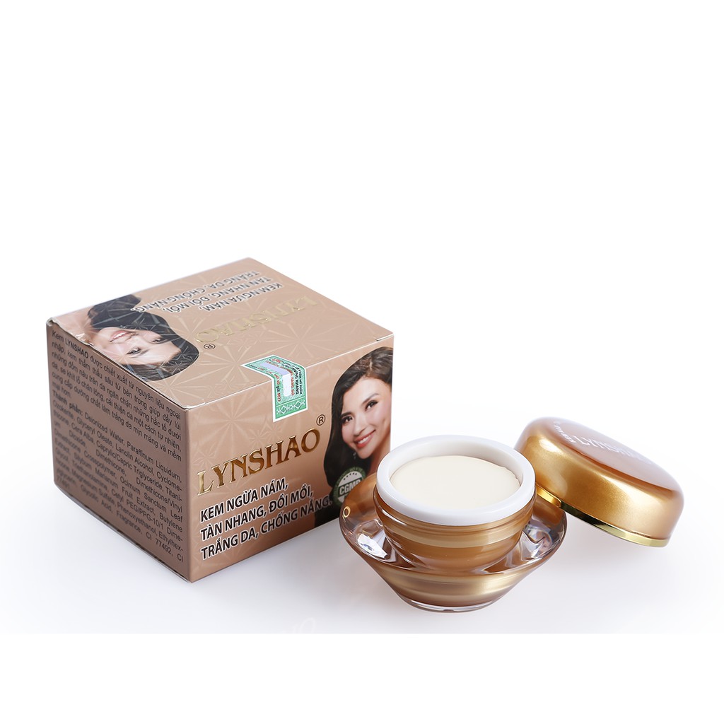KEM NGỪA NÁM - TÀN NHANG - ĐỒI MỒI - TRẮNG DA - CHỐNG NẮNG LYNSHAO HÀNG CHÍNH HÃNG