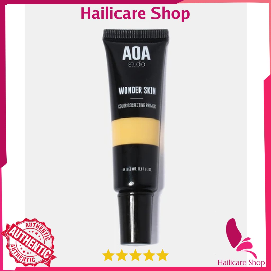 [Nhập Mỹ] Kem Lót Điều Chỉnh Tone Da AOA Wonder Skin Color Correcting Primer Green/ Yellow/ Purple/ Orange