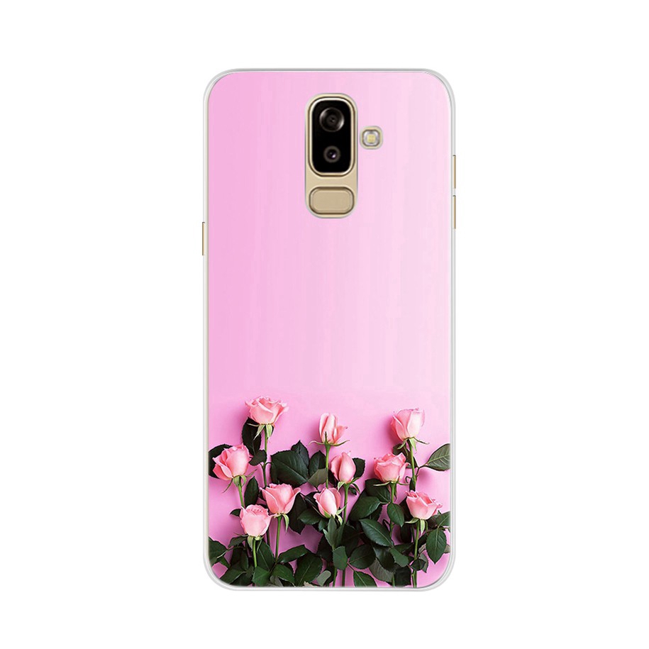 Ốp điện thoại TPU silicon mềm in họa tiết cho Samsung Galaxy J8 2018 J810 SM-J810F 6.0 inch