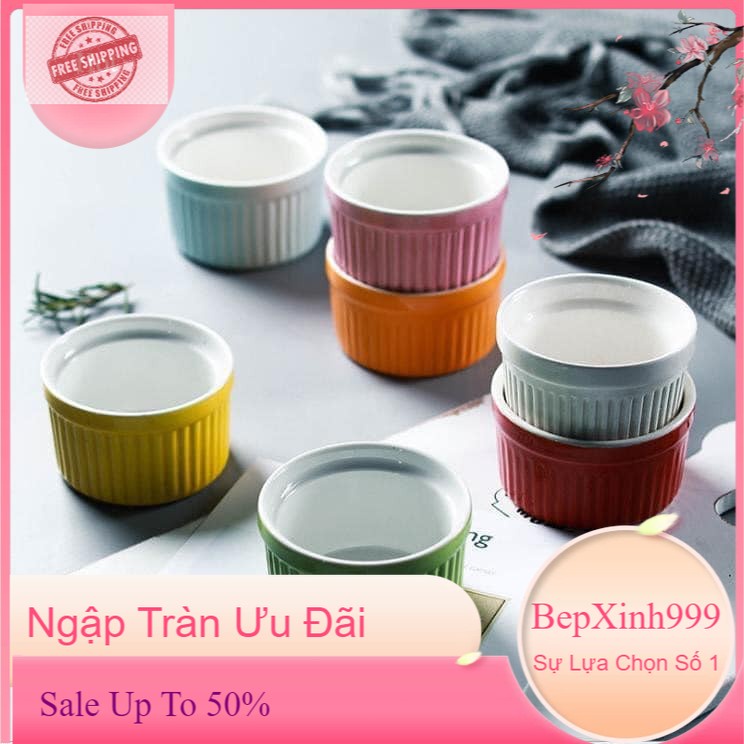 Ramenkin Chén Caramen Khuôn Bánh Flan Rau Câu Hũ Sứ Cốc Làm  Sữa Chua Cao Cấp Dễ Thương