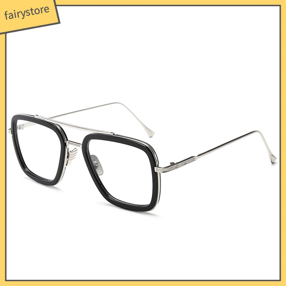 Kính Mát Gọng Kim Loại Phong Cách Retro Cho Nam