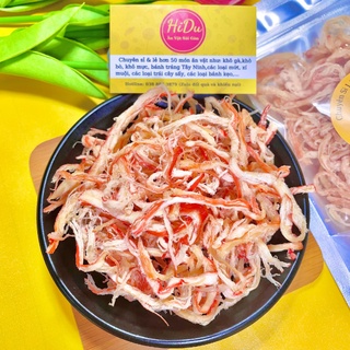 Mực hấp nước dừa 100gr Ăn vặt DUNI thơm ngon chất lượng