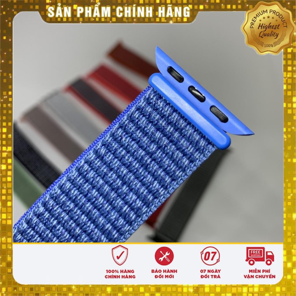 Dây Nylon Sport Loop Apple Watch 38mm/40mm 42mm/44mm tương thích Gen 1 Gen 2 Siri 2 3 4 5