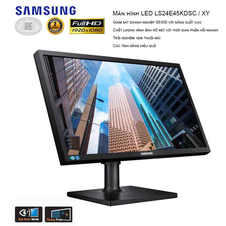 Màn hình Samsung LS 24E45 KDSC/XV 24inch FHD 60hz 5ms - Hàng chính hãng | BigBuy360 - bigbuy360.vn
