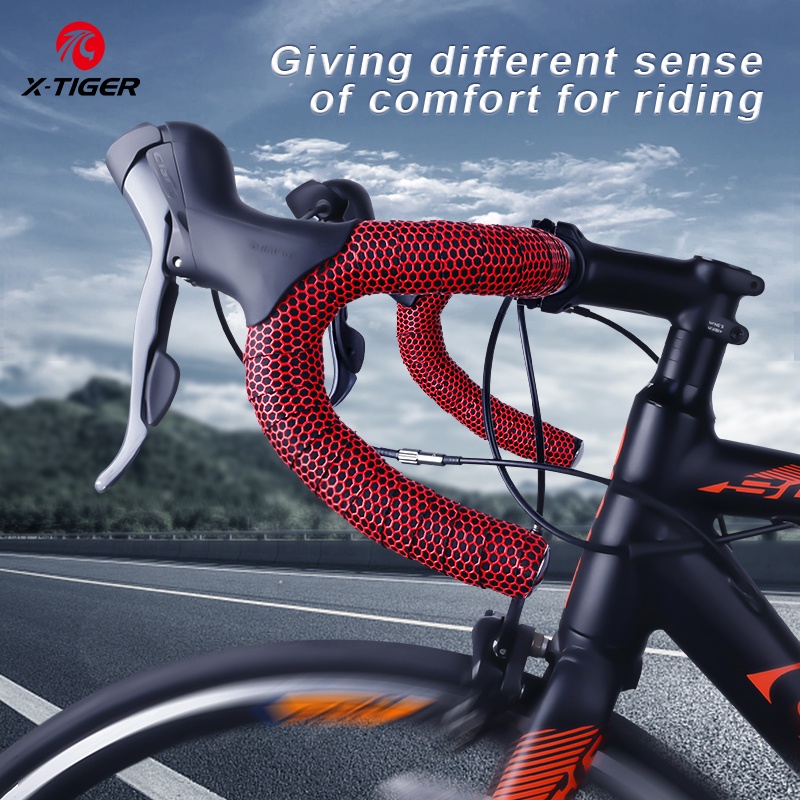 Băng quấn tay lái xe đạp đua X-TIGER silica gel EVA chuyên dụng