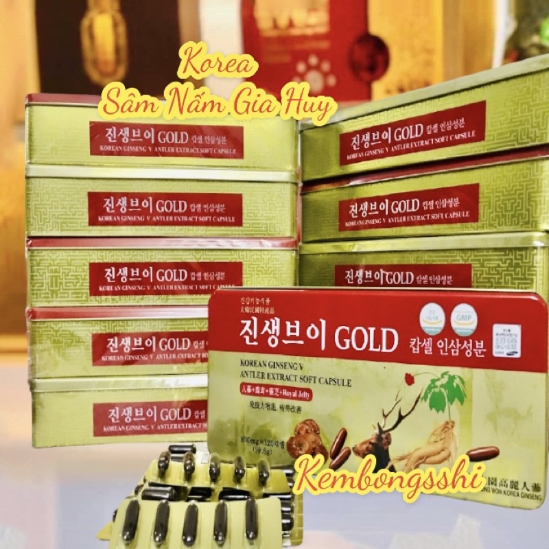 [SỈ TẬN GỐC] Viên Đạm Tổng Hợp  120 Viên Hộp Vàng