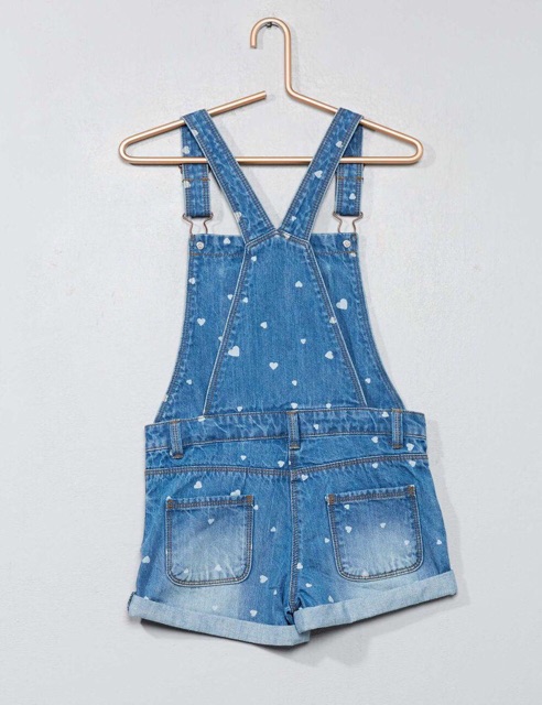 Quần short yém jeans Kiabi xuất Pháp