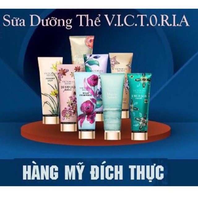 [Hàng Mỹ] Lotion sữa Dưỡng thể VICTORIA'S SECRET, 236ml