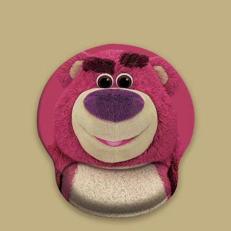 Tấm Lót Chuột Chơi Game Có Đệm Cổ Tay Chống Trượt Họa Tiết Hoạt Hình Dễ Thương Dành Cho Nữ