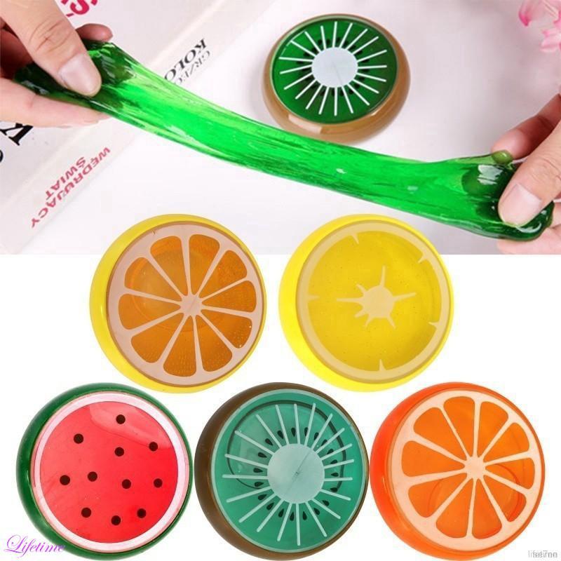 Đồ Chơi Slime Không Độc Hại Hình Trái Cây/Mặt Cười Dễ Thương Cho Bé