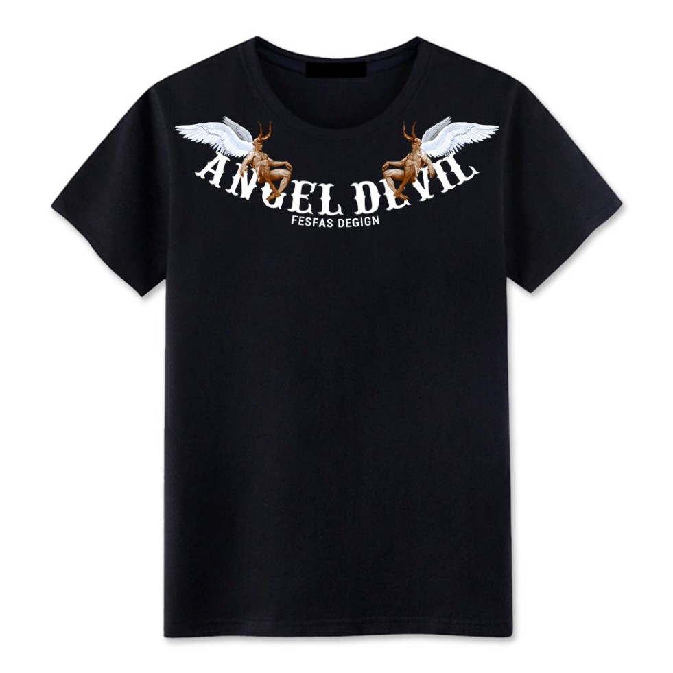 Áo thun Unisex in hình Angle Devil