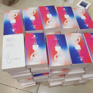 (CHUYÊN SỈ) (5W-1A) BỘ SẠC CÁP IPHONE X ZIN LINH KIỆN FULLBOX (SHOP YÊU THÍCH)