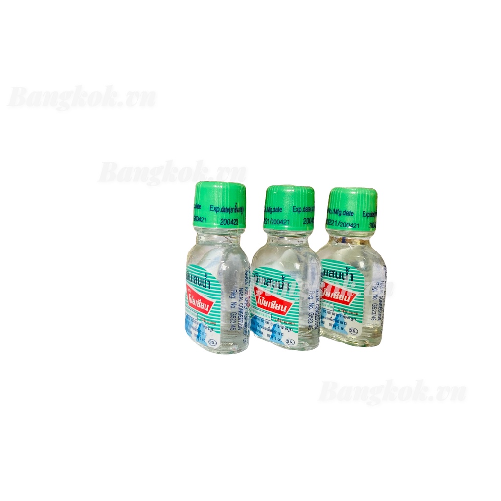 01 Chai Dầu Gió Thảo Dược PIM-SAEN BALM OIL POY-SIAN 3ML Thái Lan