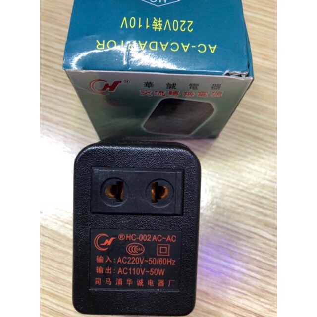 Đổi nguồn 220v sang 110v công suất 50w - Cục đổi điện