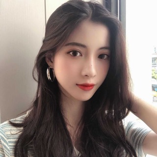 Khuyên tai tròn bản