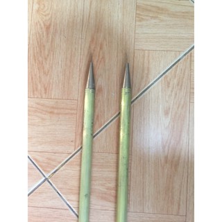 Kim thu sét bằng đồng vàng phi 16 dài 1m