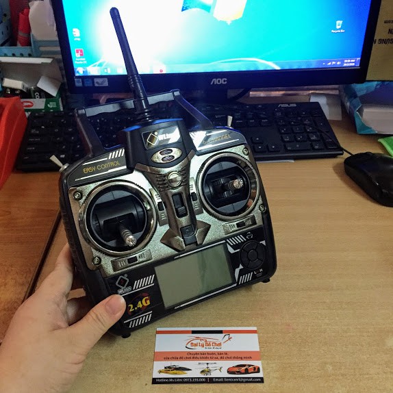Tay điều khiển Wltoys 6 kênh của wltoys đã qua sử dụng