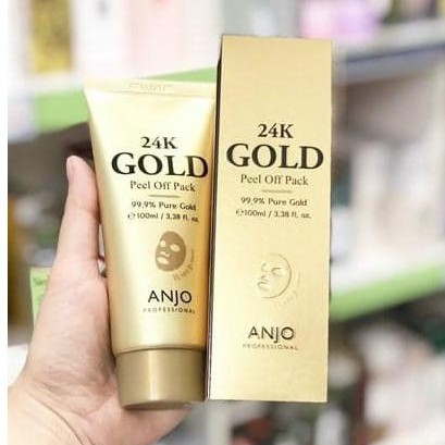 Mặt Nạ Lột Vàng 24k-Anjo Peel Off Pack 24k Gold