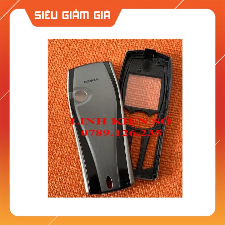 VỎ NOKIA 7250I KHÔNG PHÍM MÀU XÁM
