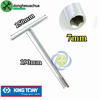 Tay vặn chữ T đầu 7mm Kingtony 118407M loại dài 190mm  Mã SP: